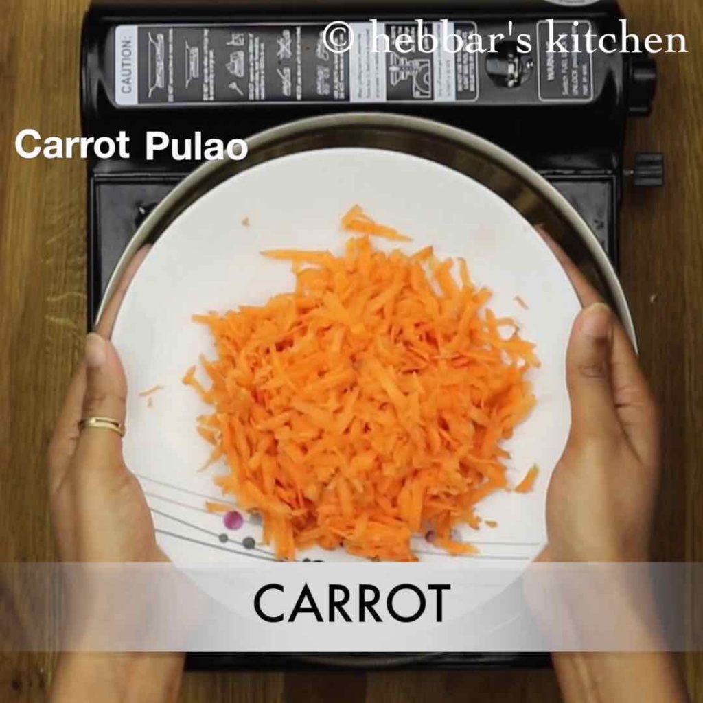 carrot pulao