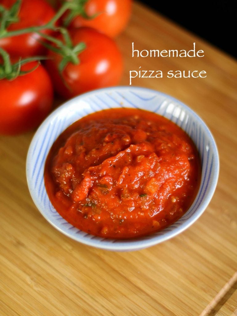 Homemade Pizza Sauce Recipe (Steps + Video!)