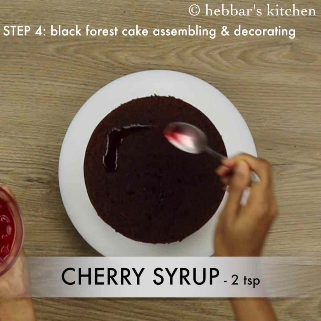 easy eggless black forest cake recipe