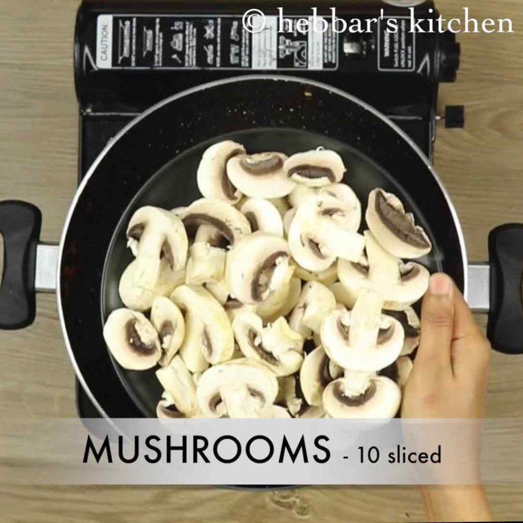 mushroom masala recipe