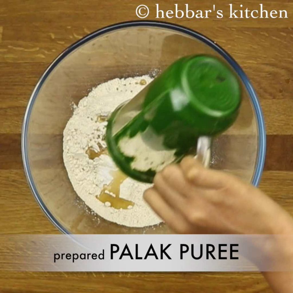 spinach paratha recipe
