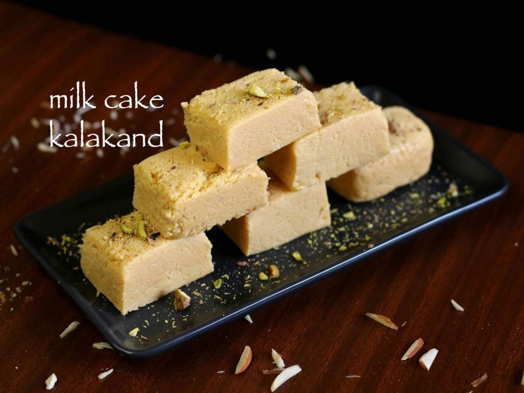 milk cake kalakand sweet recipe