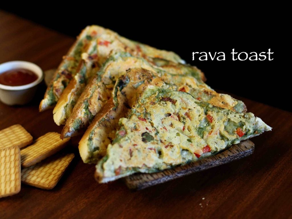 Rava Toast Recipe Sooji Toast Or Suji Toast Recipe Bread Rava Toast