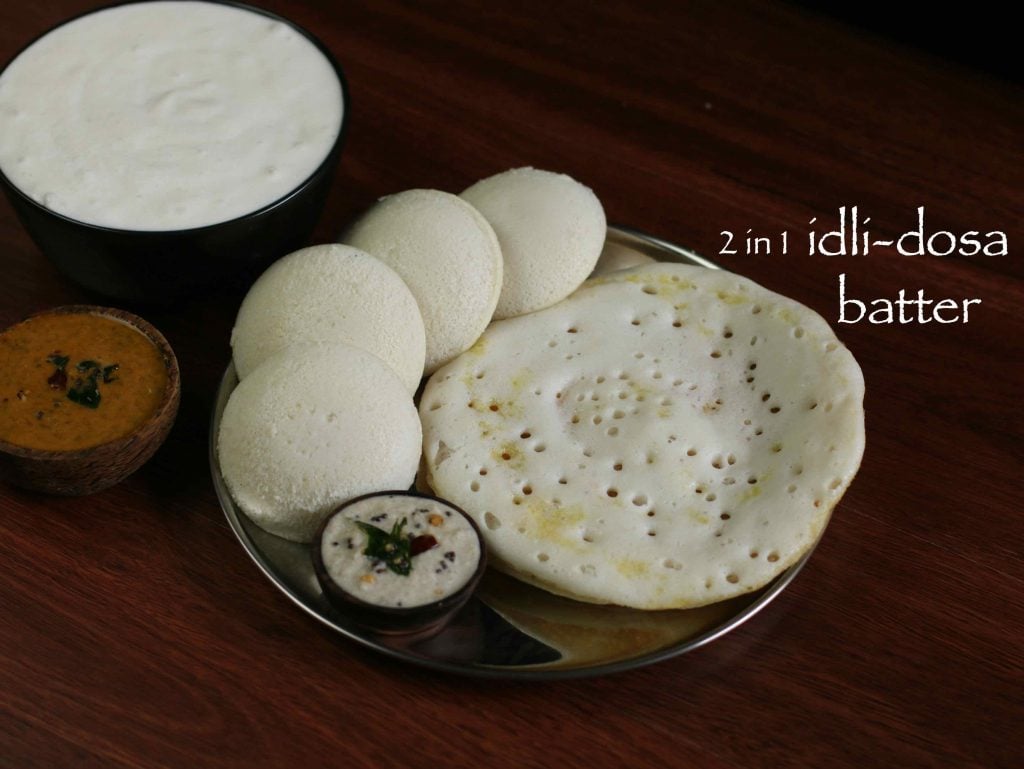 Idli Batter Recipe Idli Dosa Batter Recipe Idli Dosa Batter In A Mixie