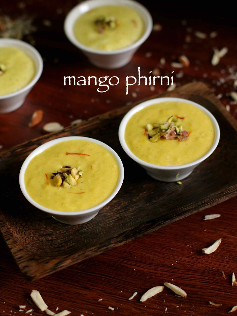 mango phirni recipe