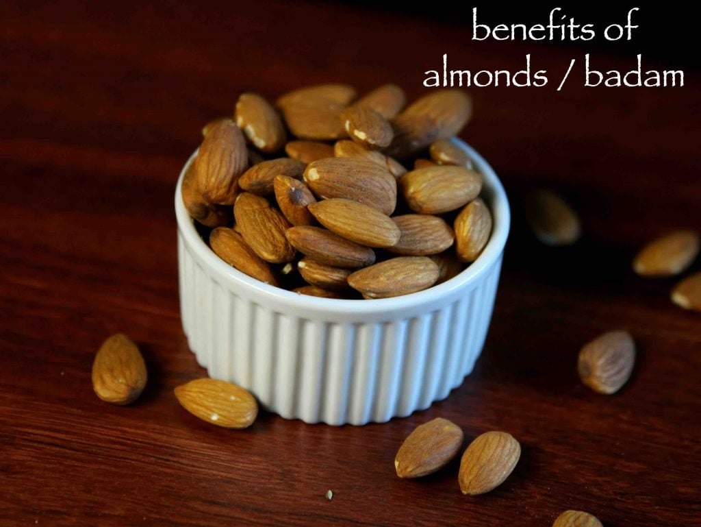benefits of badam - almonds