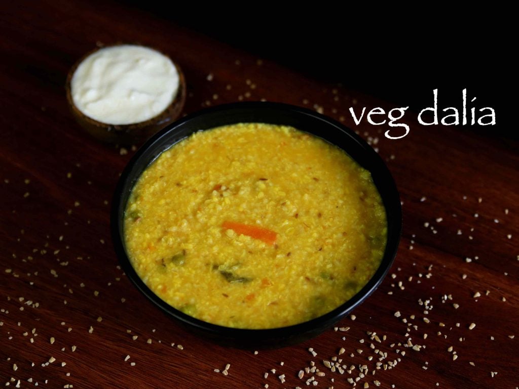 vegetable dalia khichdi recipe