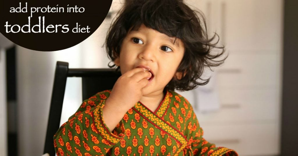 how to get more protein into your toddler when on a vegetarian diet