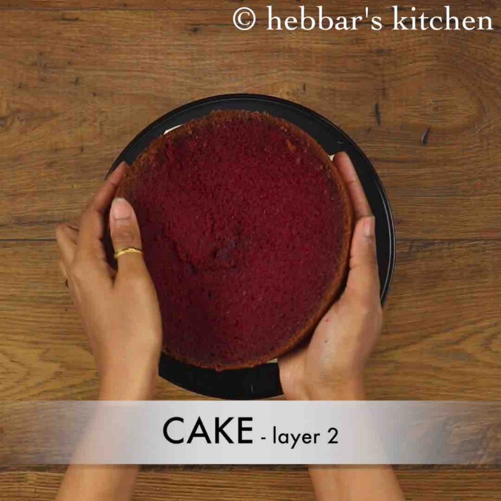 easy & moist eggless velvet cake recipe