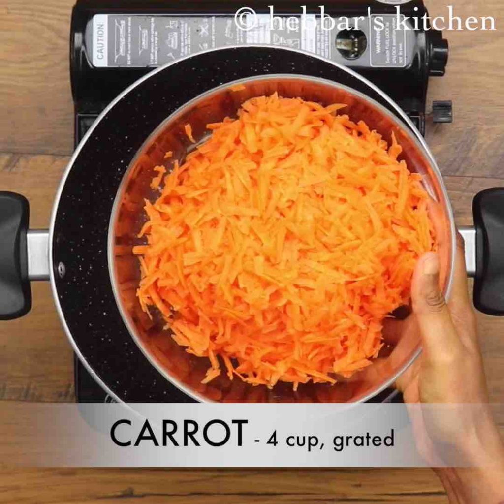 carrot burfi recipe