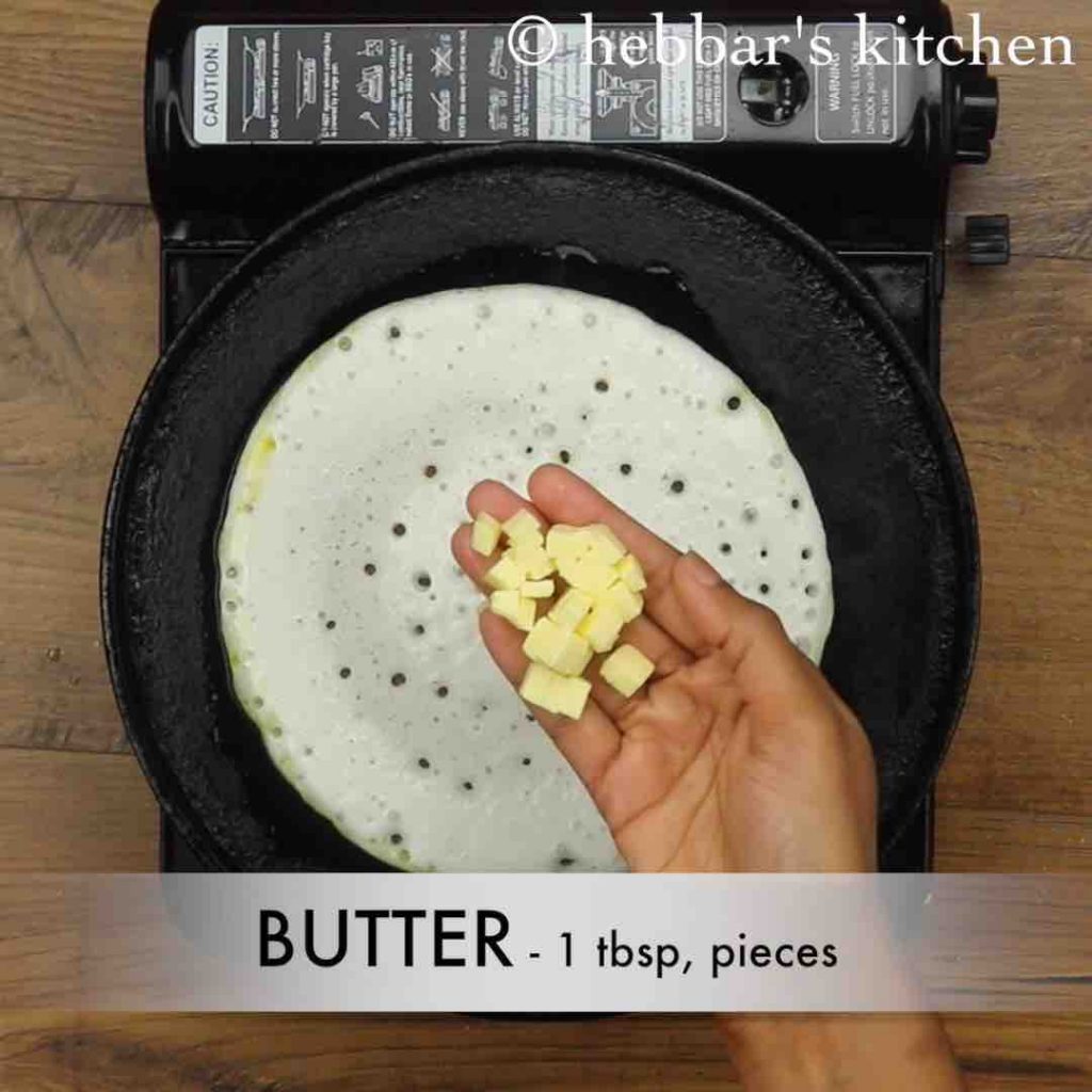 butter dosa recipe