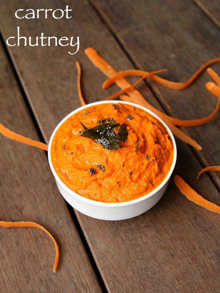 carrot chutney recipe