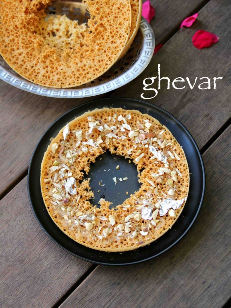 ghevar recipe