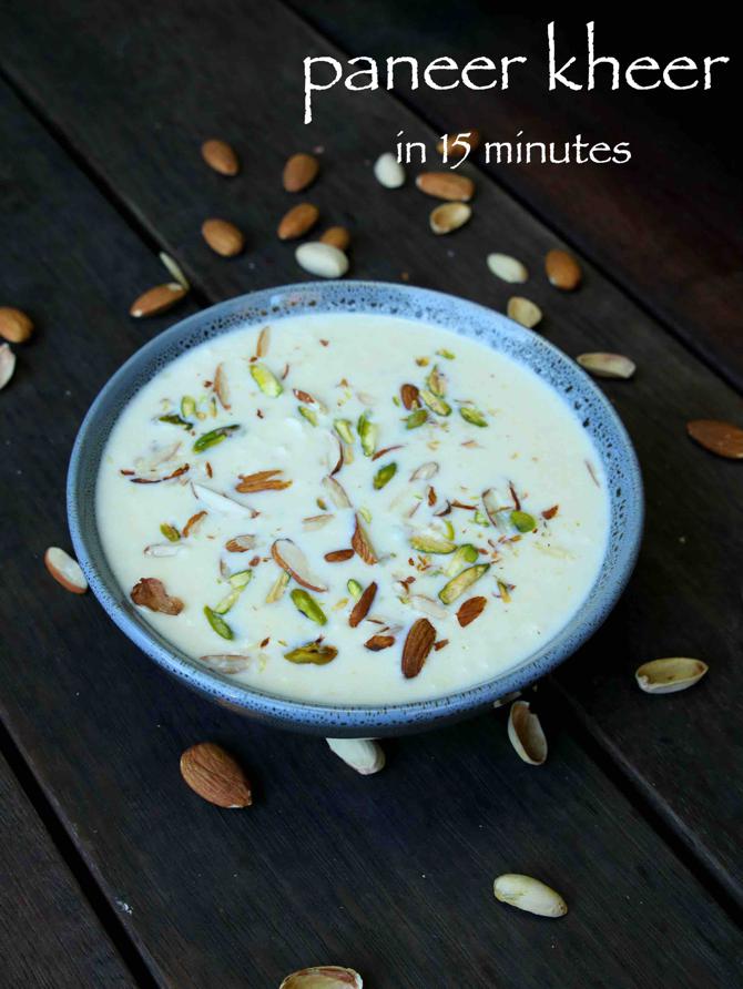 paneer kheer recipe