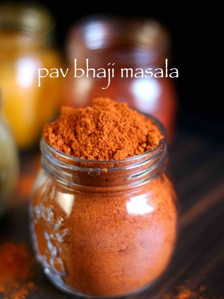 homemade pav bhaji masala powder recipe
