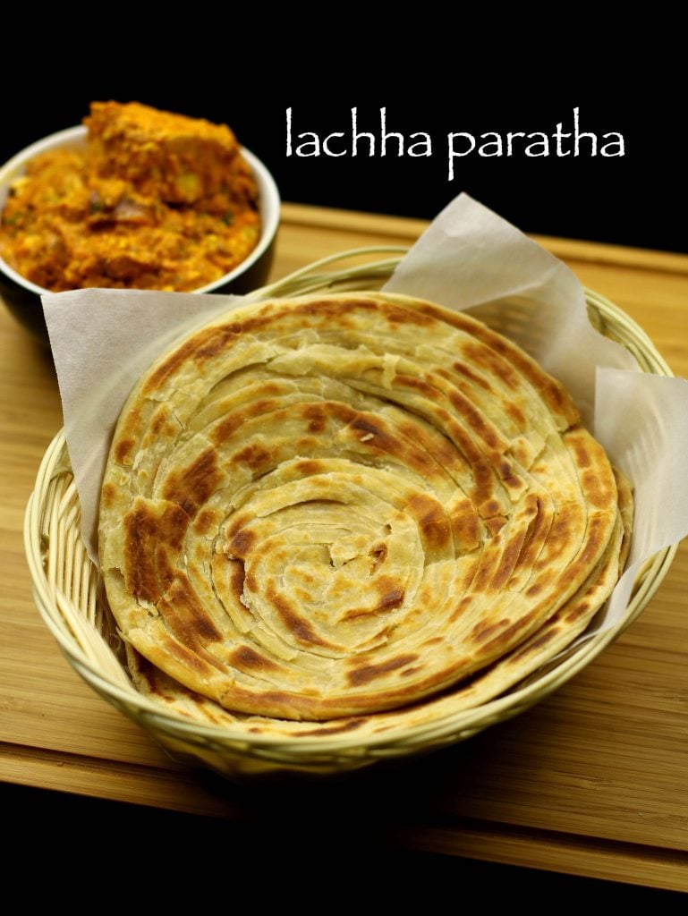 lachha paratha recipe | lachha parantha recipe - hebbar's kitchen