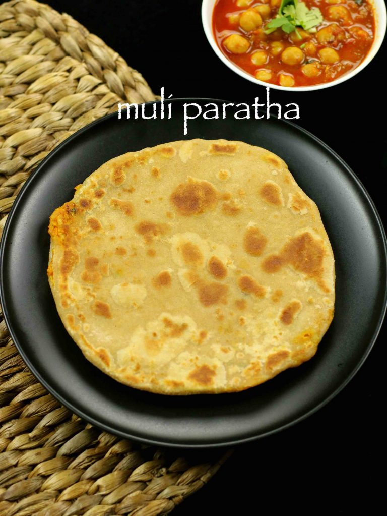 mooli paratha recipe | radish paratha recipe | punjabi mooli ke paratha