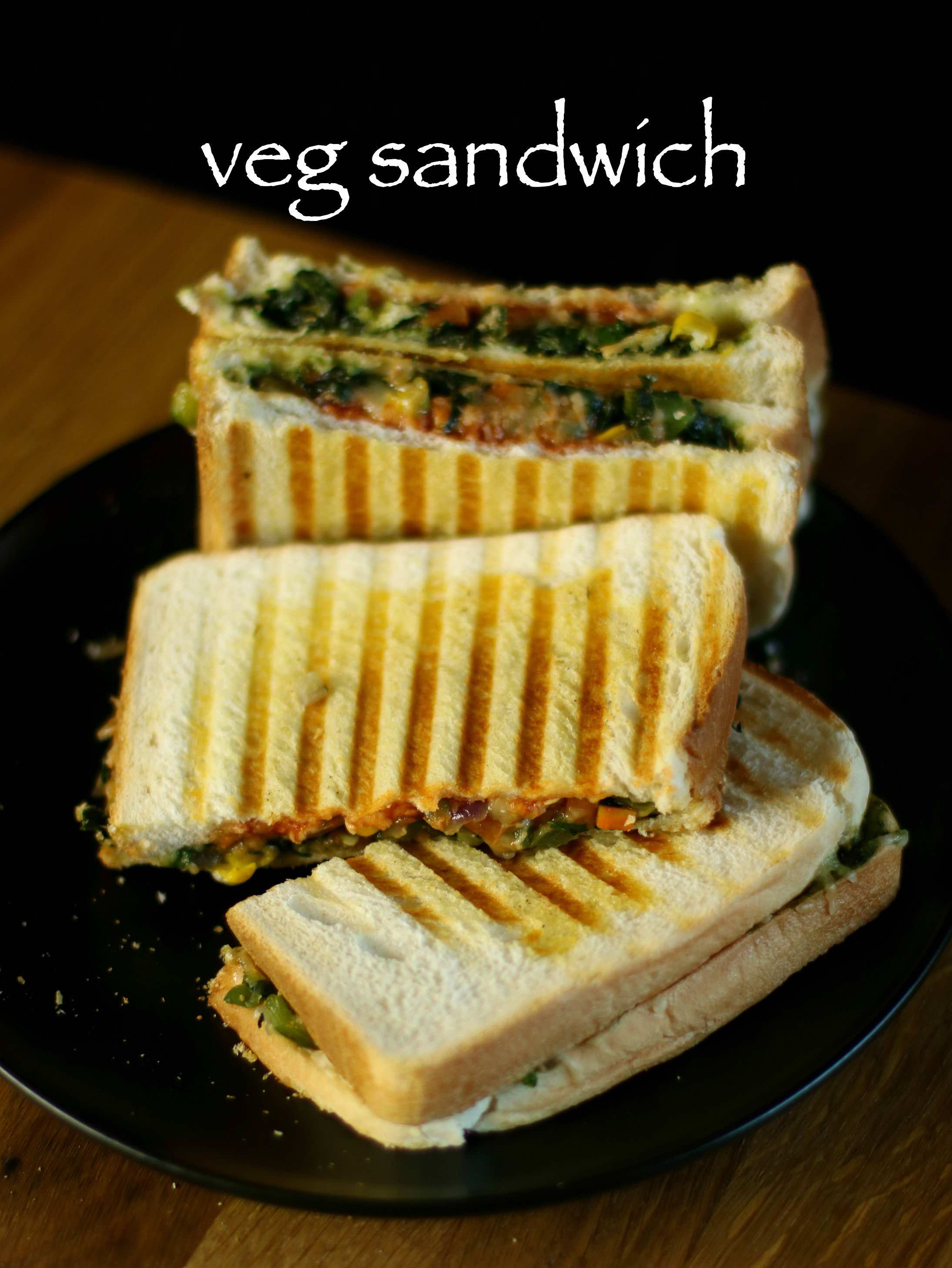 Lunch Box Veggie Sandwich