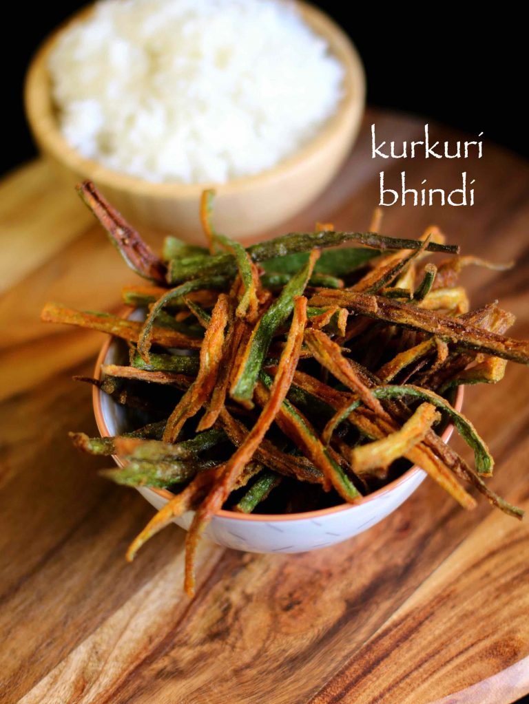 kurkuri bhindi recipe | bhindi fry recipe | crispy okra ...