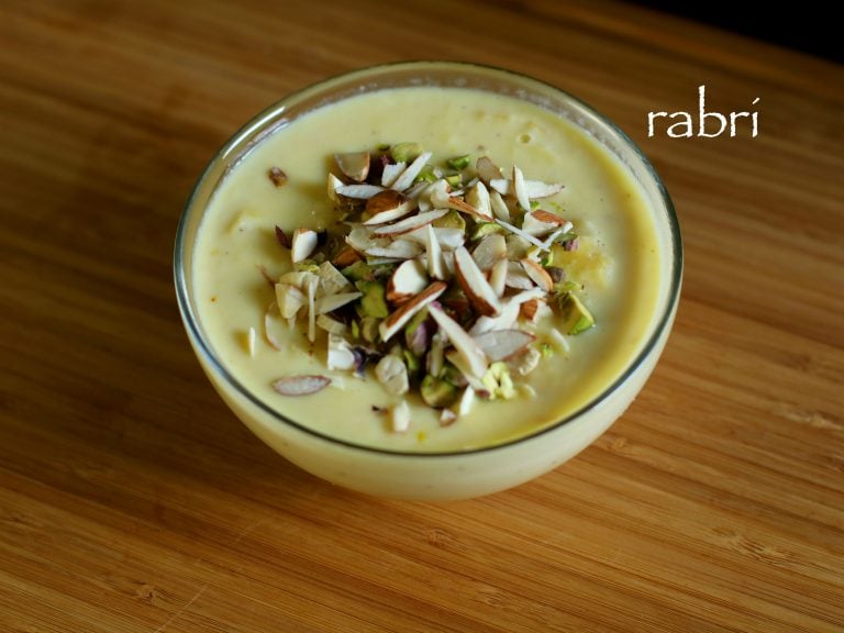 rabri recipe | rabdi recipe | how to make malpua rabdi