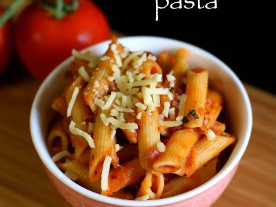 pasta in red sauce