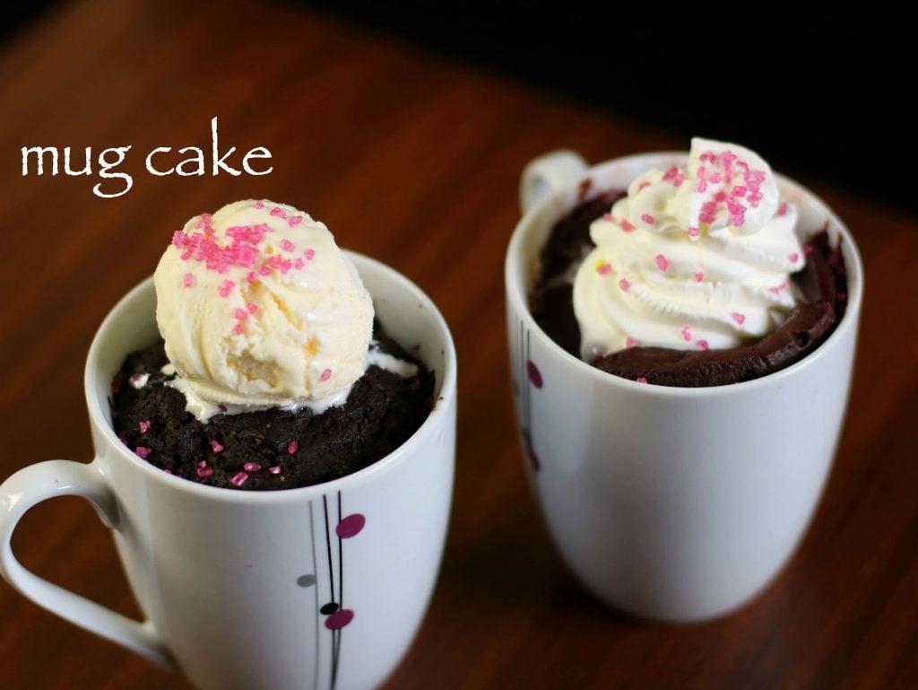 eggless chocolate brownie mug cake recipe