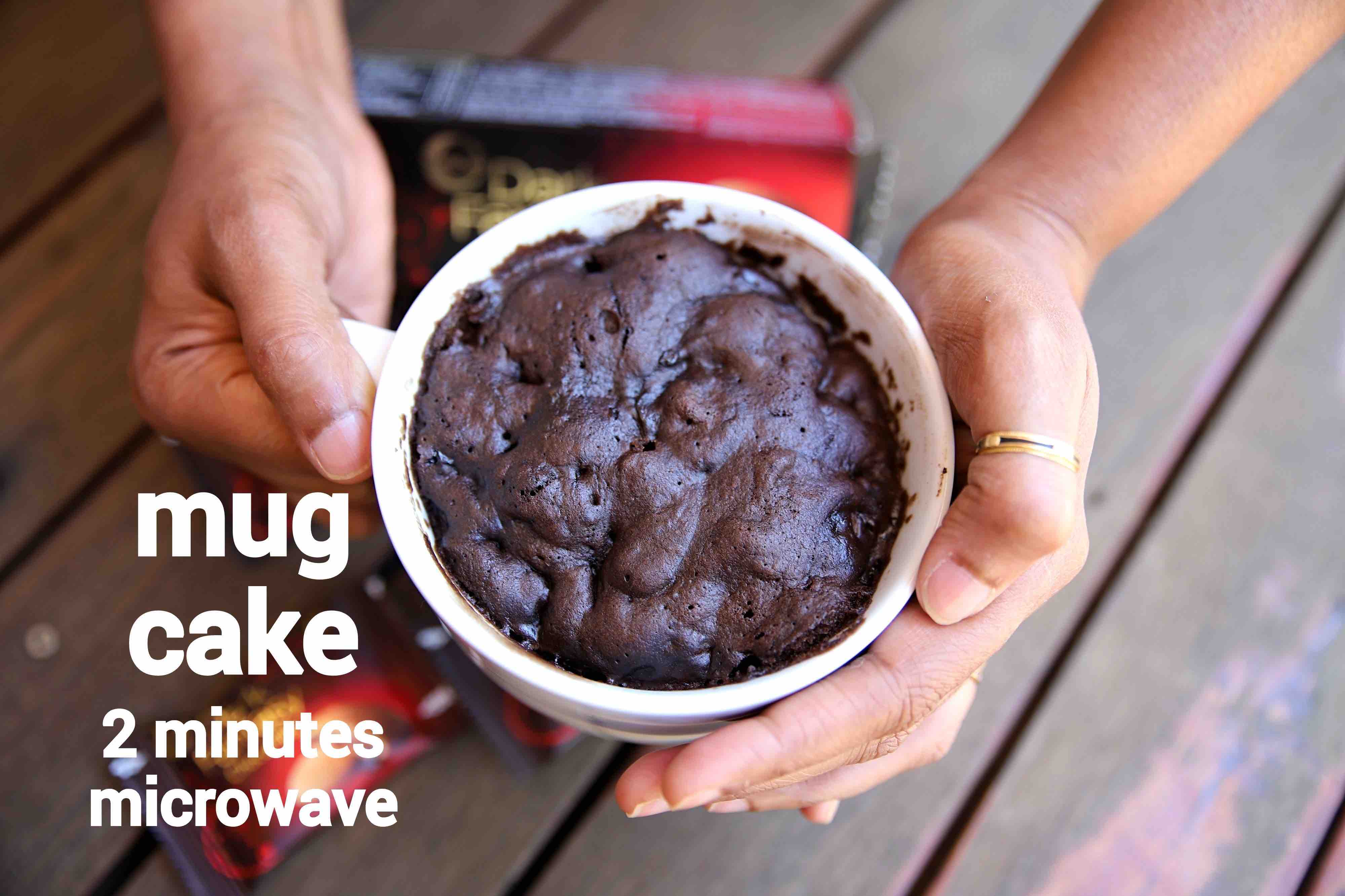 Microwave Banana Mug Cake - The flavours of kitchen