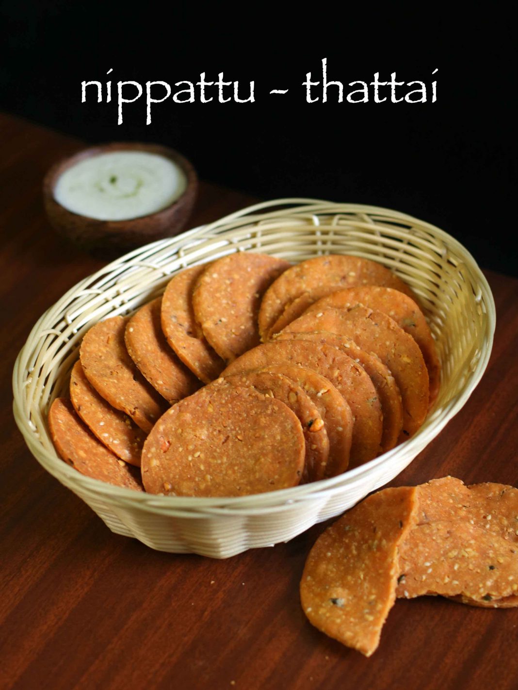 nippattu recipe | thattai recipe | chekkalu recipe | rice crackers recipe