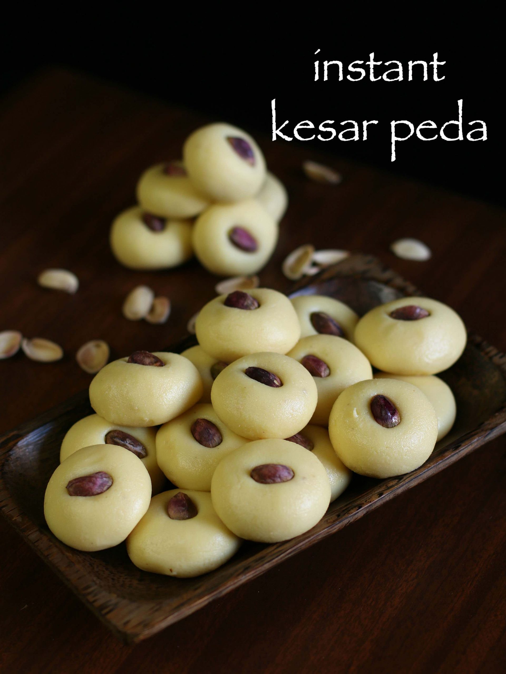 peda recipe | instant kesar peda recipe | kesar milk peda with milkmaid