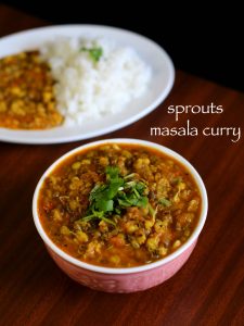 sprouts curry recipe