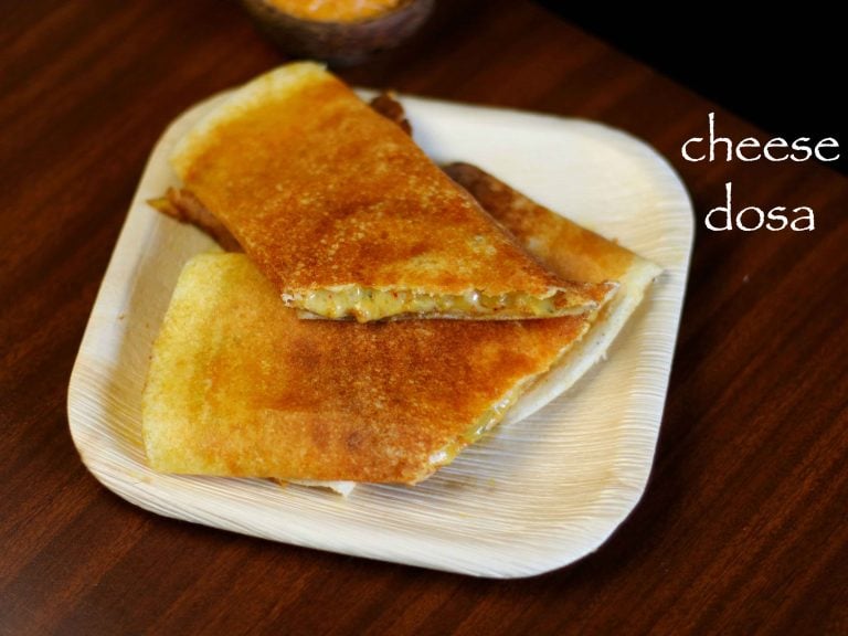 चीज़ डोसा रेसिपी | cheese dosa in hindi | लाल चटनी के साथ चीज़ मसाला डोसा