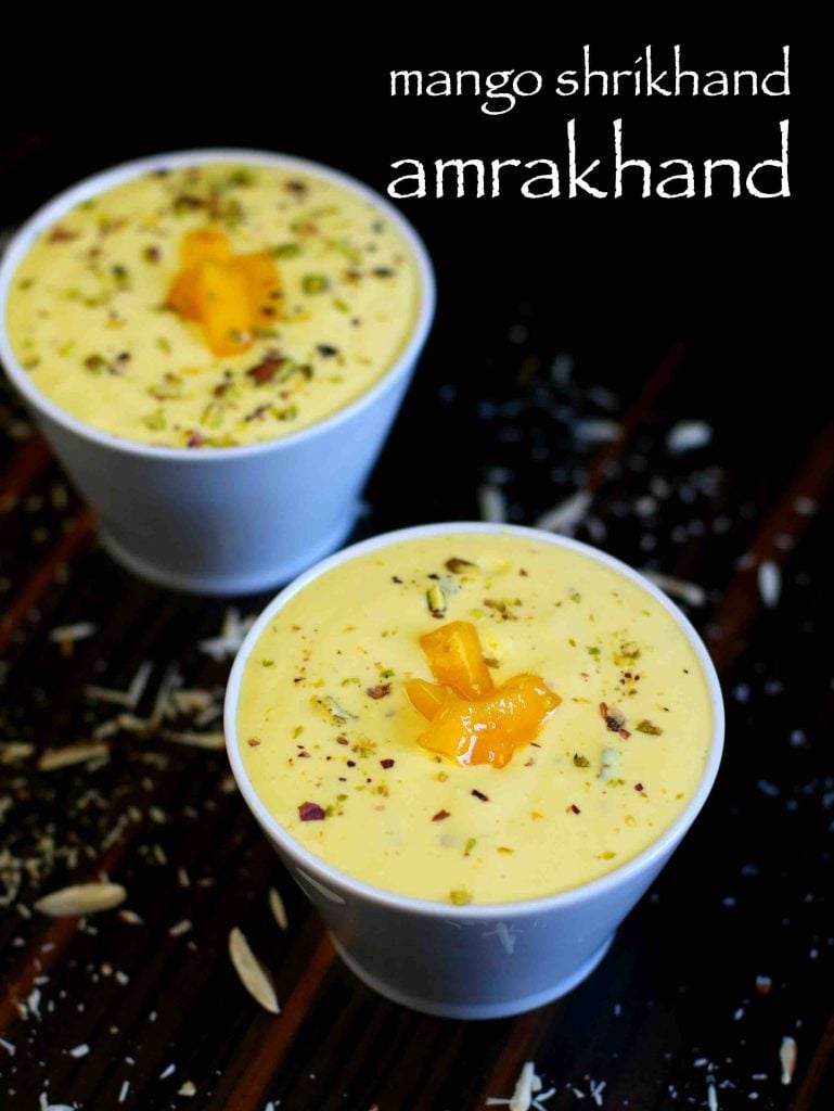 mango shrikhand recipe