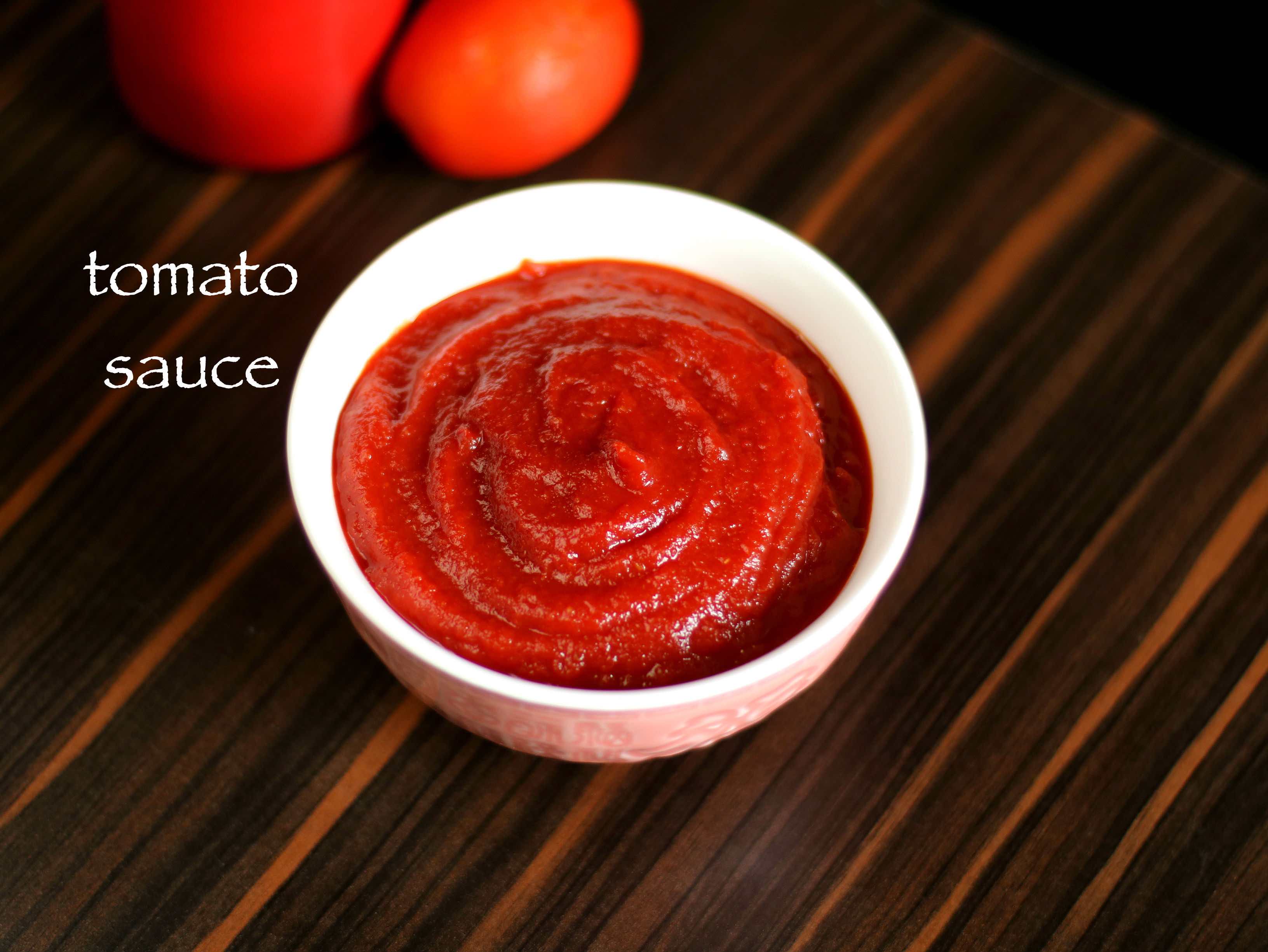 tomato sauce recipe, tomato ketchup recipe