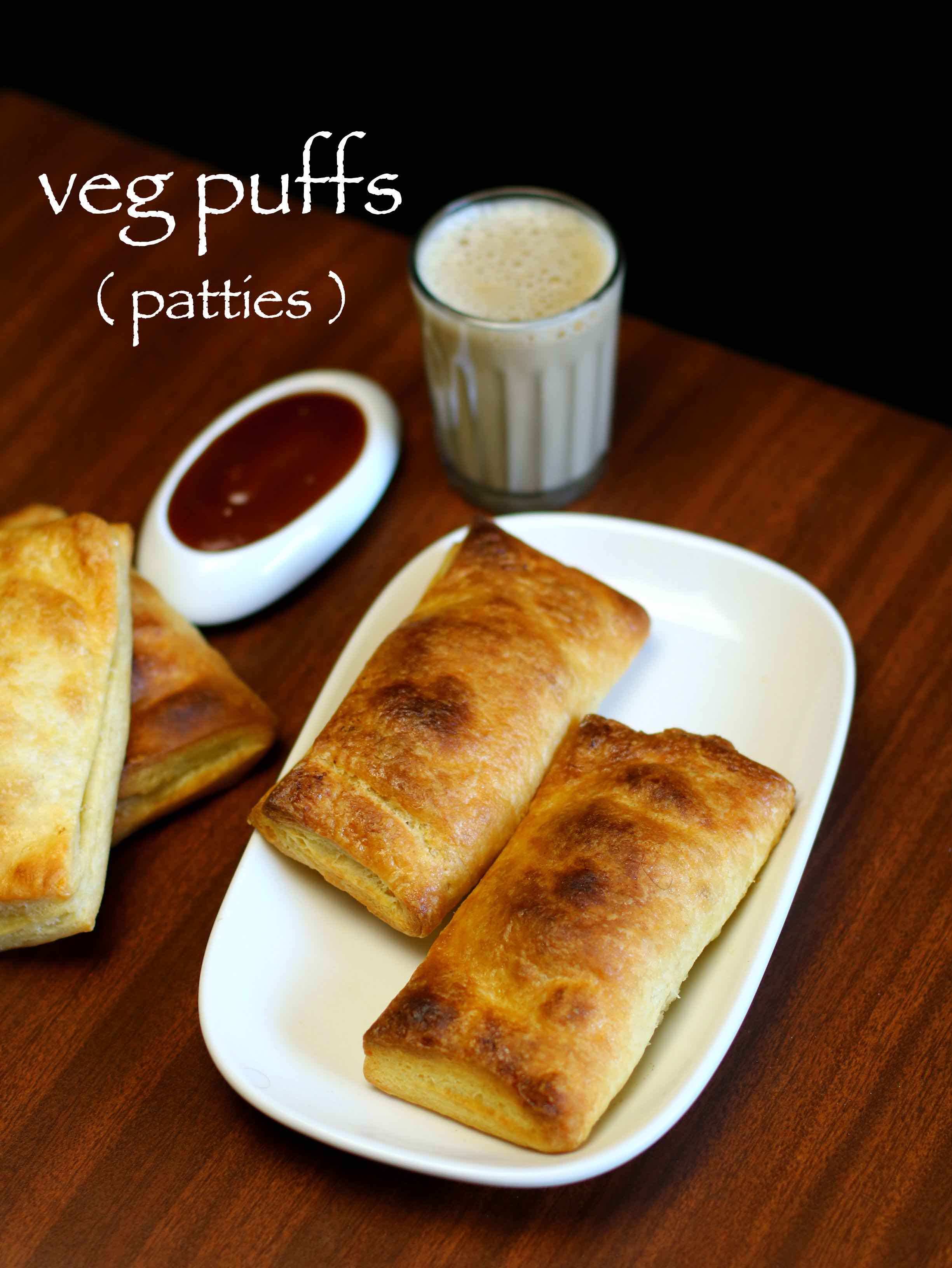 veg puff recipe | curry puff recipe | veg patties or vegetable puff recipe