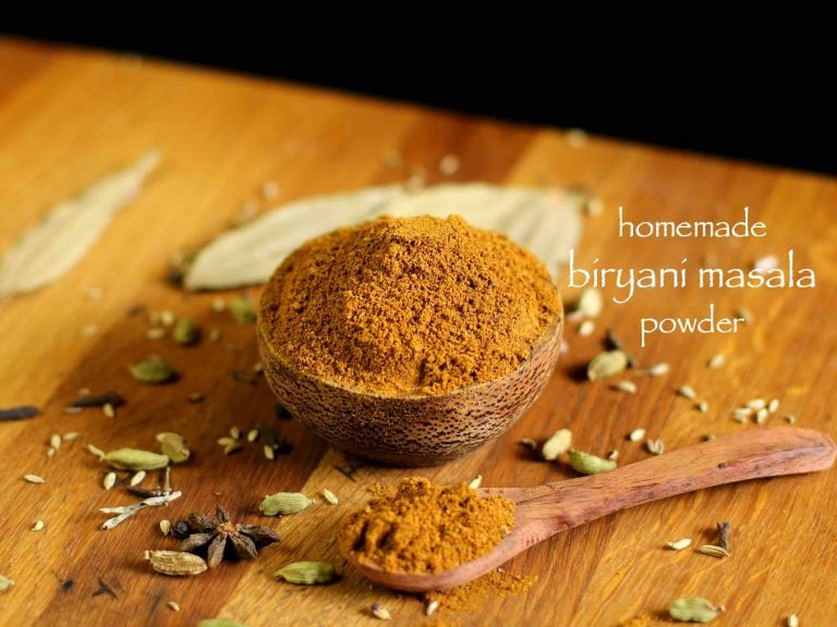 how to make homemade biryani masala powder