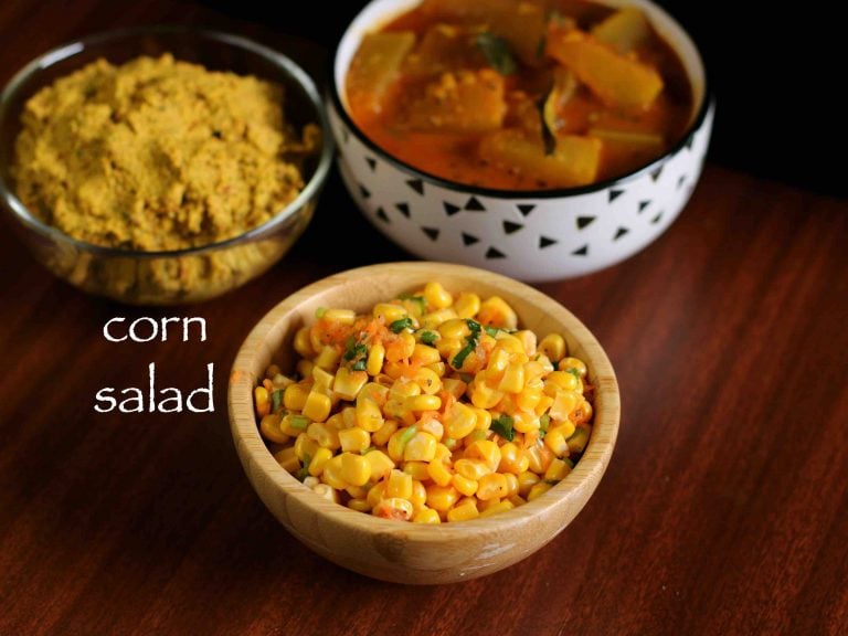 corn salad recipe | sweet corn salad | corn kosambari recipe