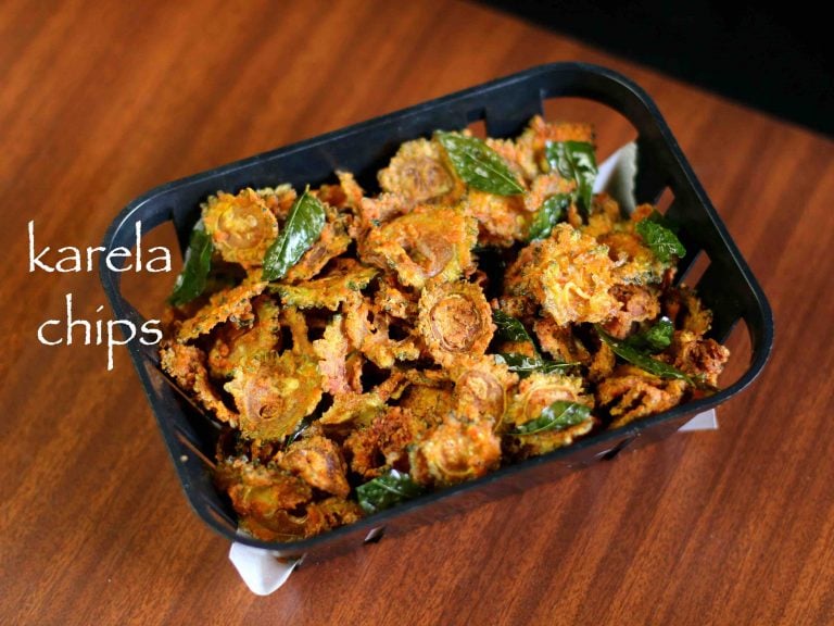 ಹಾಗಲಕಾಯಿ ಚಿಪ್ಸ್ ರೆಸಿಪಿ | karela chips in kannada | ಕರೇಲಾ ಚಿಪ್ಸ್