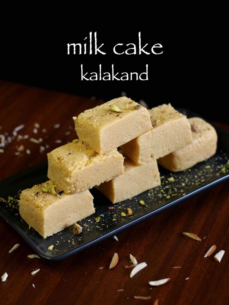 Indian Kalakand Burfi with Condensed Milk Recipe | ChefDeHome.com