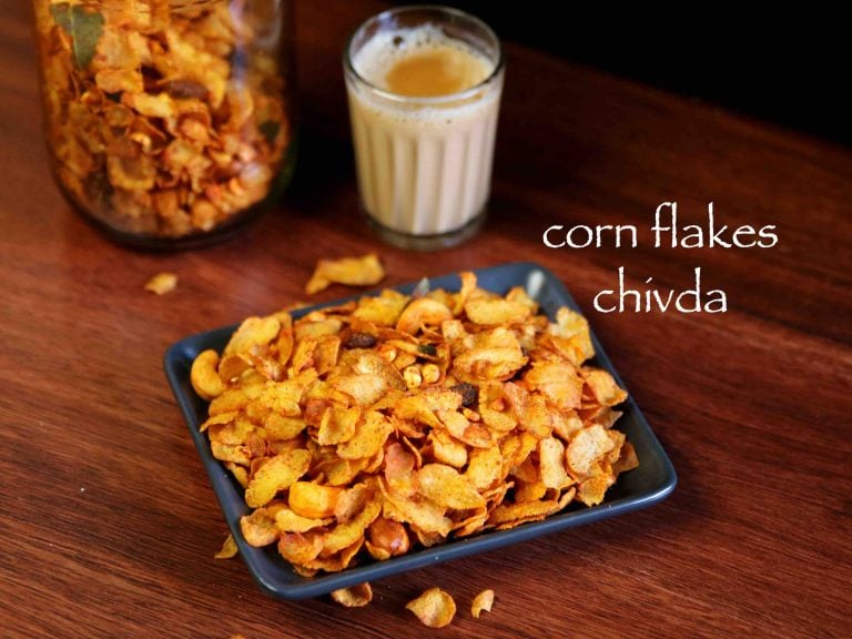 cornflakes chivda recipe | cornflakes mixture | cornflakes namkeen