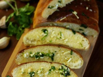 homemade garlic bread recipe