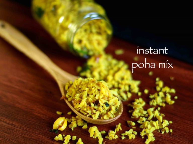 instant poha recipe | instant poha mix recipe | ready to eat poha mix