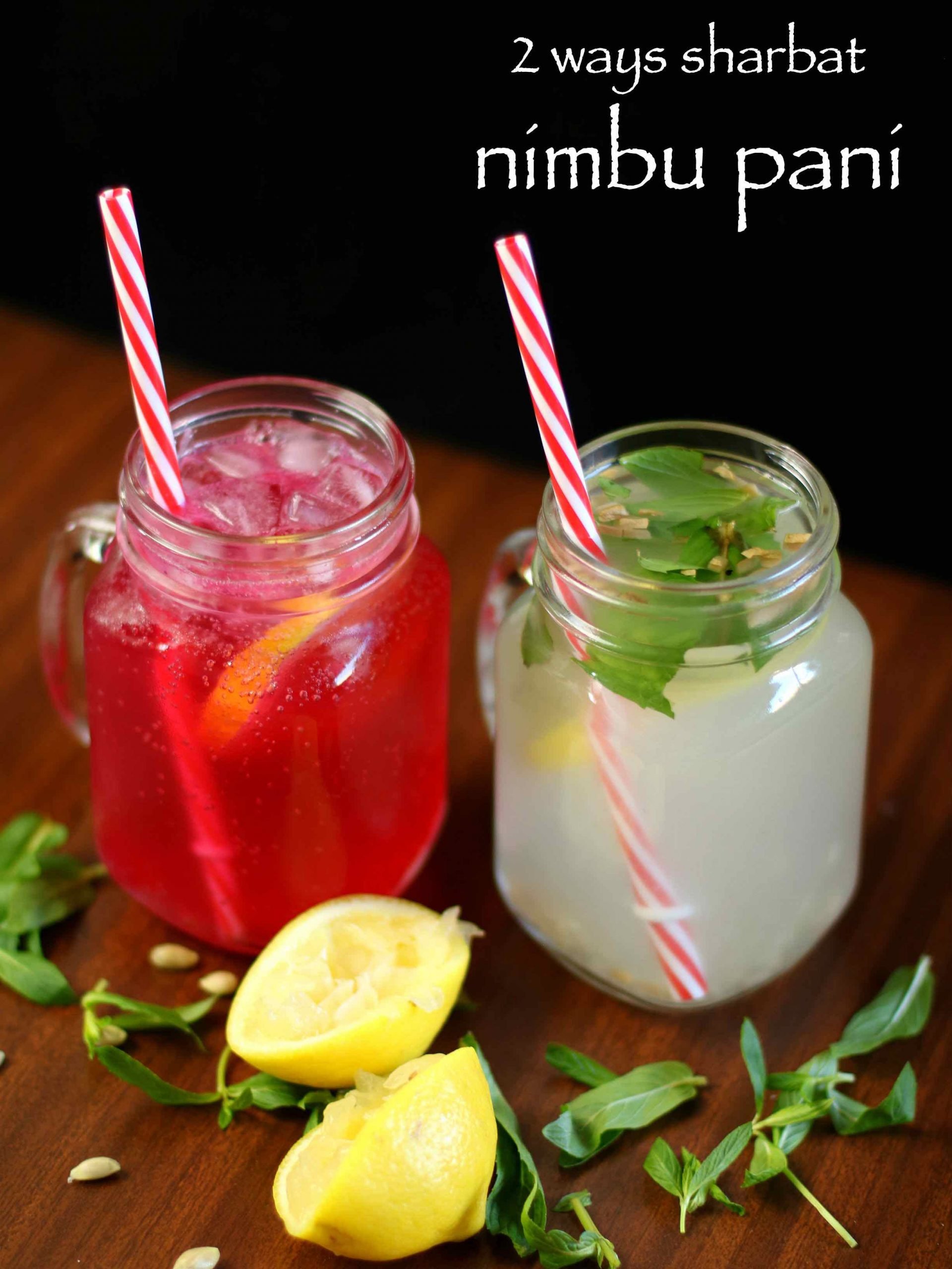 nimbu paani recipe | fresh lime juice recipe | nimbu or limbu sharbat