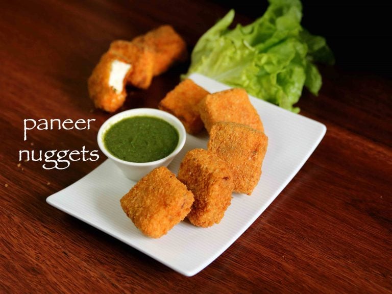 पनीर नगेट्स रेसिपी | paneer nuggets in hindi | पनीर बाइट्स | कुरकुरे पनीर नगेट्स