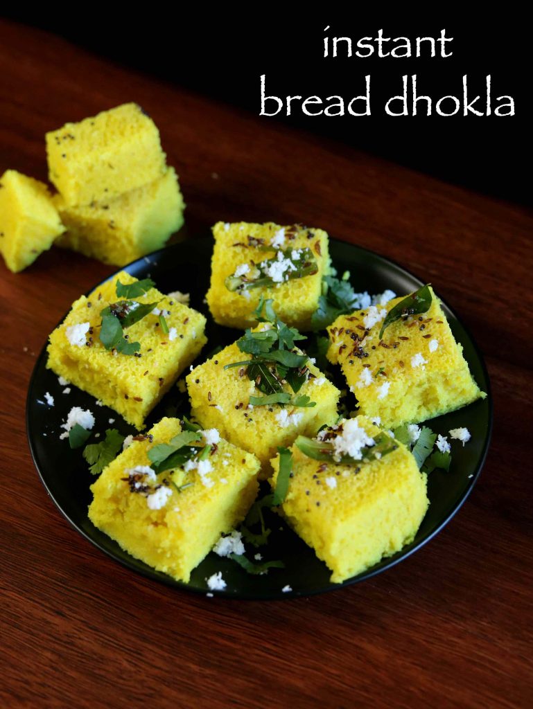 bread dhokla recipe