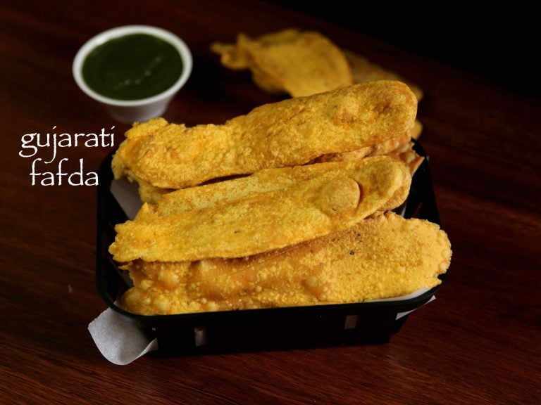 fafda recipe | fafda gathiya recipe | how to make gujarati fafda