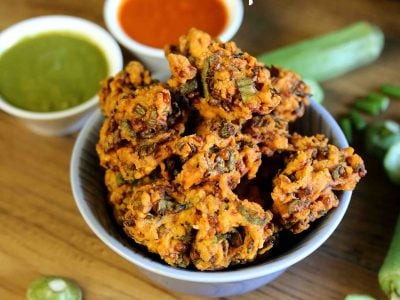 bhindi pakora recipe