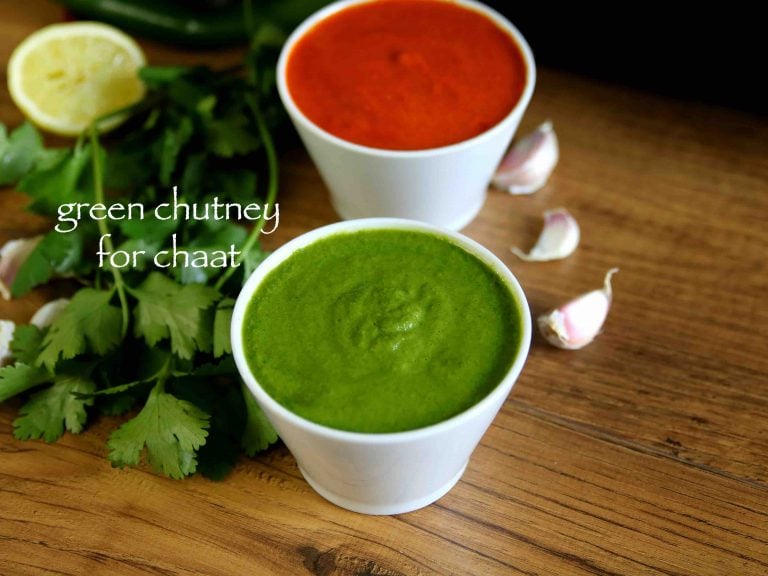 green chutney recipe | hari chutney | green chutney for chaat