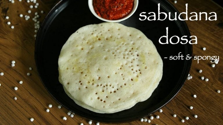 साबूदाना डोसा रेसिपी | sabudana dosa in hindi | साबक्की दोसे | सागो डोसा