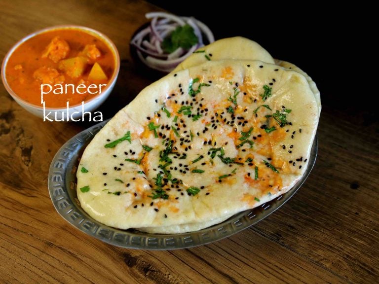 पनीर कुल्चा रेसिपी | paneer kulcha in hindi | पनीर कुल्चा नान | पनीर स्टफ्ड कुल्चा