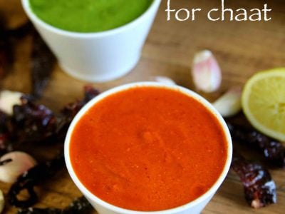 red chutney recipe for chaat